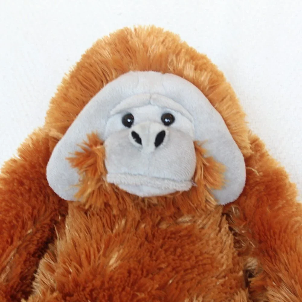 Aurora Destination Wild Republic Orangutan Stuffed toy Animal Plush Seated monke